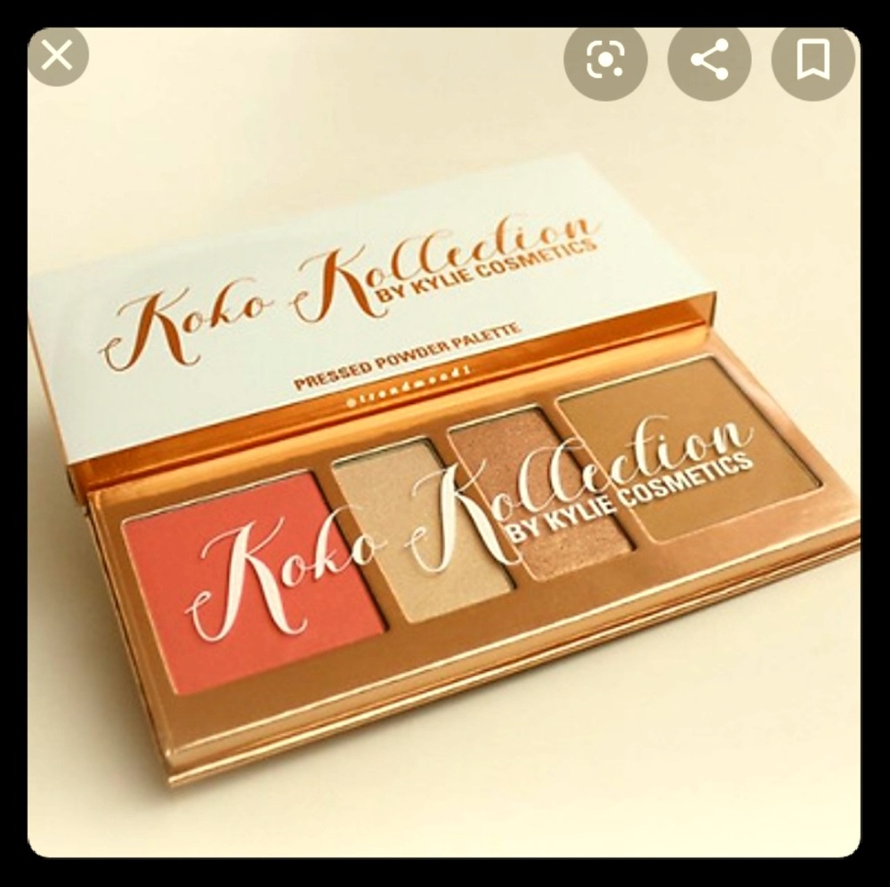 Kylie cosmetics Koko kollection face palette